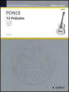 12 Preludes, Volume 1 & 2 Guitar and Fretted sheet music cover